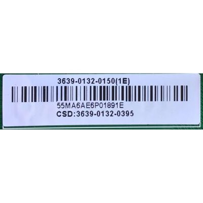 KIT DE TARJETAS PARA TV JVC / NUMERO DE PARTE MAIN 3639-0132-0150 / 0171-2271-5411 / 3639-0132-0395 / NUMERO DE PARTE FUENTE 0500-0615-0510 / MKL39W-01L / 050006150510 / PANEL MODELO EM39FT - Imagen 2